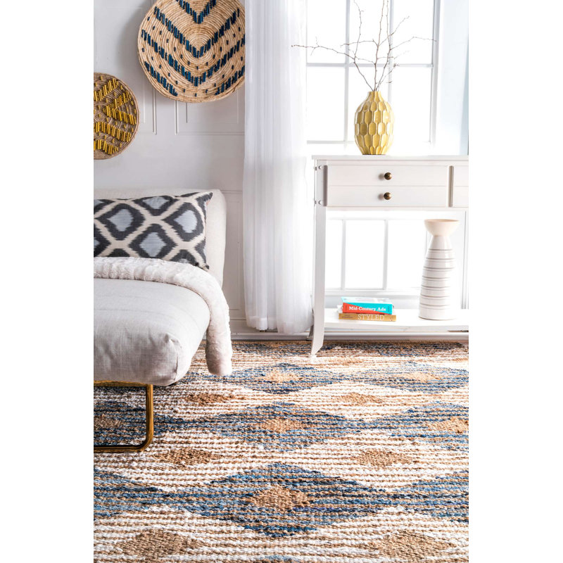 Bloomsbury Market Goshen Hand Braided Ivory Rug & Reviews Wayfair.co.uk